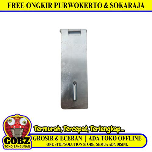 4 IN / FAWI Overpal Tempat Gembok Cantel Kunci Pintu