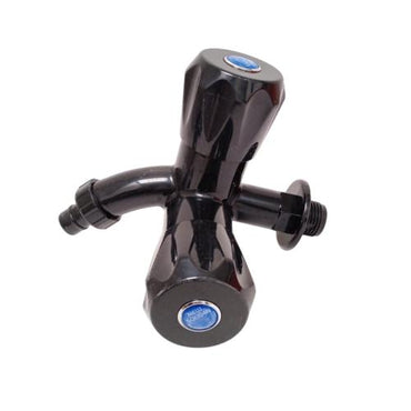1/2 IN / NEW SOLIGEN S10 Kran Air Cabang Double Shower Mesin Cuci PVC