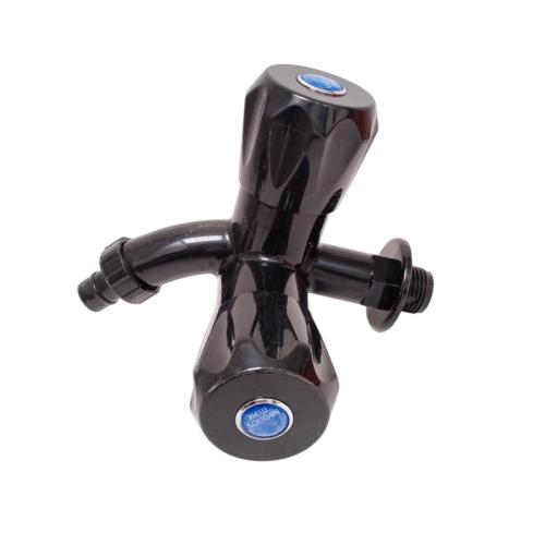 1/2 IN / NEW SOLIGEN S10 Kran Air Cabang Double Shower Mesin Cuci PVC