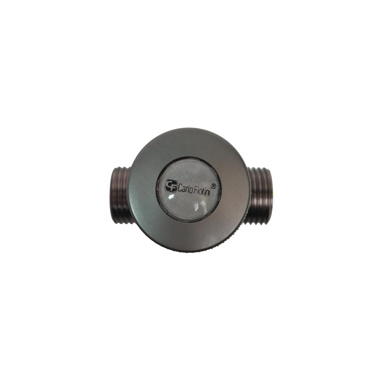 1/2 IN/CARLOFIONTINI Stop Kran Air Cabang Tee Shower Kloset Stainless