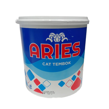 5 KG / ARIES Cat Tembok Beton Plafon Wall Paint Galon