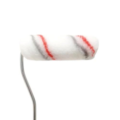 4 IN / GLX Kuas Busa Roll Cat Tembok Kayu Besi Kecil + Gagang Set