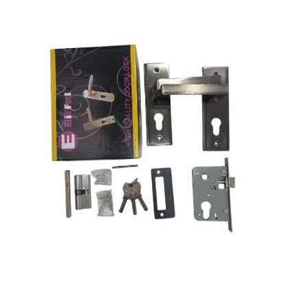 EIFFEL 703 BN / NB Handle Door Lock Tarikan Handle Kunci Pintu Kecil Set