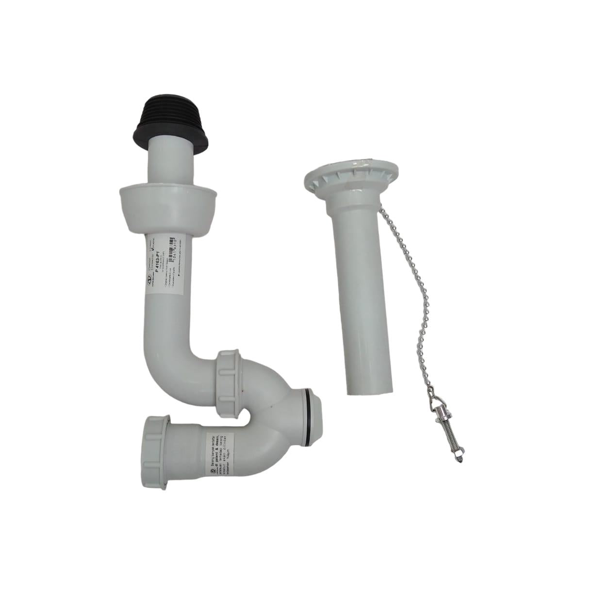 1 1/4 IN / SAKURA Sifon Botol Saringan Pipa Wastafel Plastik PVC Set