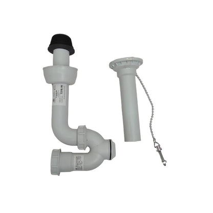 1 1/4 IN / SAKURA Sifon Botol Saringan Pipa Wastafel Plastik PVC Set