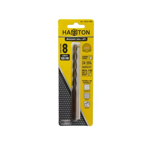 8 MM / HASTON Masonry Drill Bits Mata Bor Beton Tembok Dinding