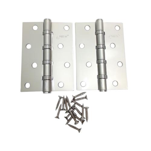 4 IN / GOMEO Engsel Kupu-Kupu Pintu Jendela Hinge Stainless Set