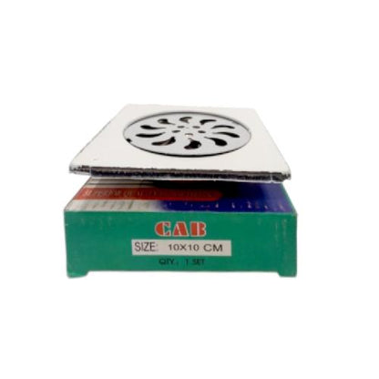 4 IN / CAB Saringan Got Leher Pendek Floor Drain Stainless