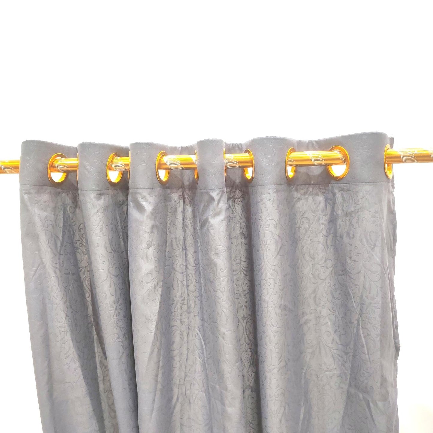 135 CM x 220 CM / NM Kain Gorden Ring Minimalis Motif Abu Muda