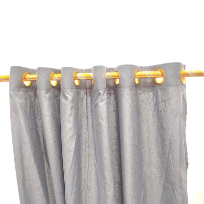 135 CM x 220 CM / NM Kain Gorden Ring Minimalis Motif Abu Muda