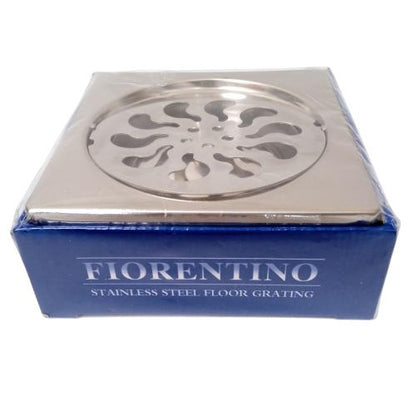 4 IN / FIORENTINO Saringan Got Leher Pendek Floor Drain Stainless