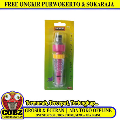 2 WAYY / HSS Semprotan Air Selang Taman Mobil Spray Gun Nozzle