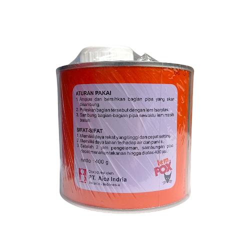 400 ML / ISARPLAS Lem Pipa Paralon Fitting Plastik PVC Kaleng