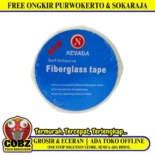 1 IN / NEVADA Isolasi Lakban Serat Kasa Plafon GRC Fiber Tape