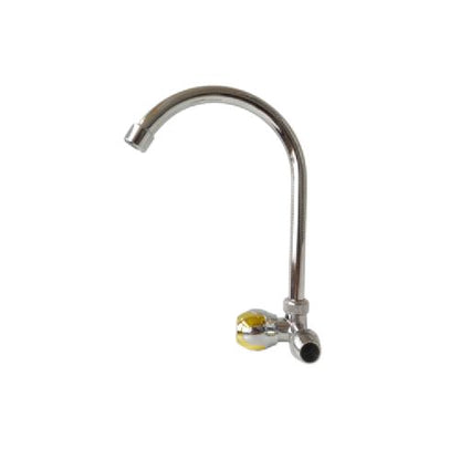 1/2 IN / SPOT Kran Angsa Sink Bak Cuci Piring Tembok Stainless