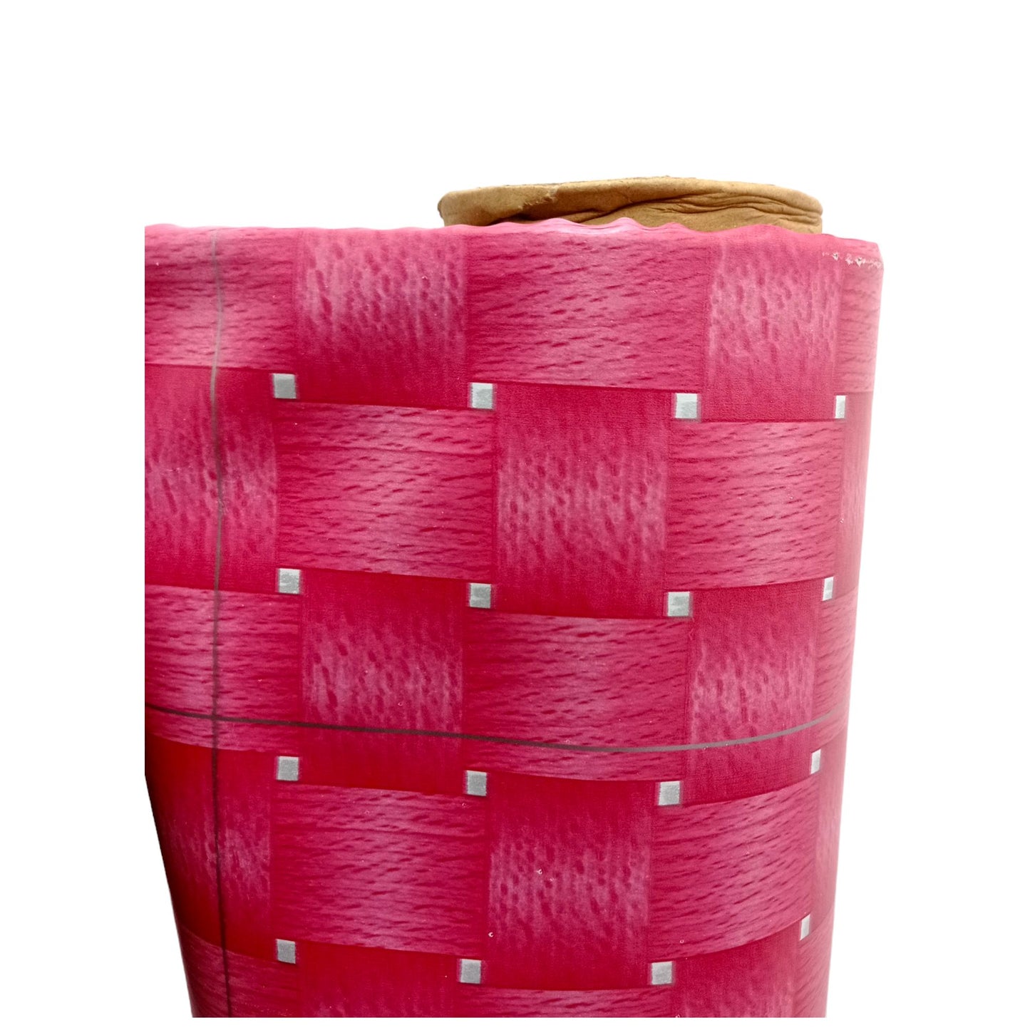 120 CM x 15 M / NANYA CKY1 001 Karpet Perlak Lantai Meja Vinyl PVC Pink Roll