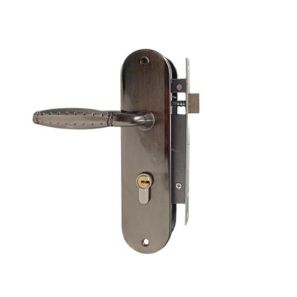 EIFFEL 801 BN / NB Handle Door Lock Tarikan Handle Kunci Pintu Tanggung Set