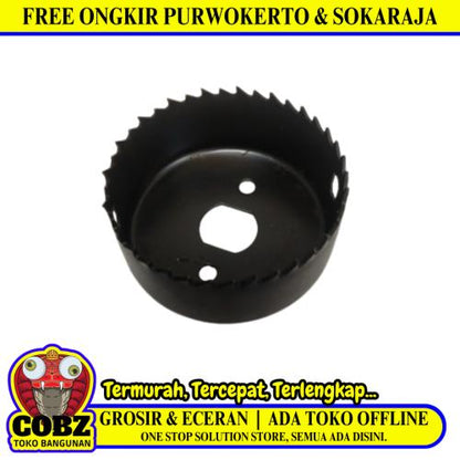 64 MM /KODENKI Hole Saw Mata Bor Hidroponik Pelubang Kayu Per Pcs