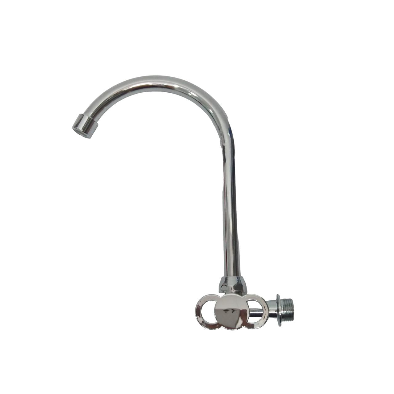 1/2 IN / 185-GJH Kran Angsa Sink Bak Cuci Piring Tembok Stainless