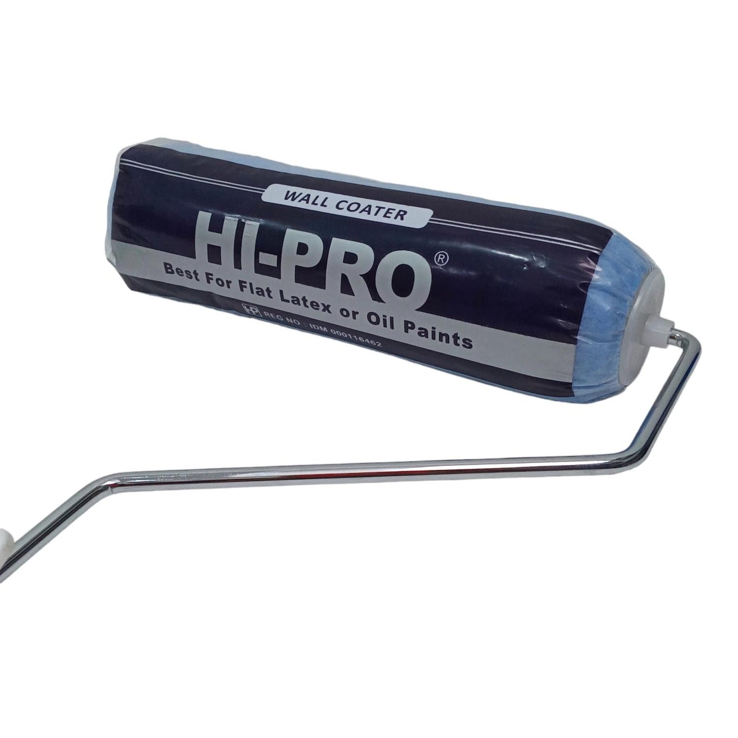 9 IN / HI-PRO Kuas Busa Roll Cat Tembok Kayu Besi Besar + Gagang Set