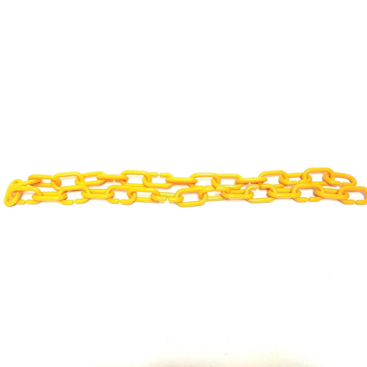 1/4 IN / TM Rantai Plastik PVC Talang Motor Anjing 6 MM Kuning Meter