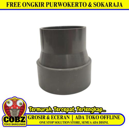 2 IN x 1 1/2 IN / RUCIKA D-IN Increaser Verlop Sok Flock Fitting Pipa PVC