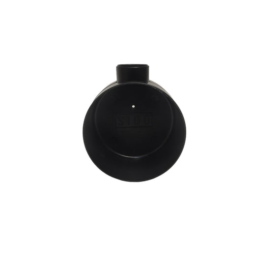 5/8 IN / SIDO IB Tee Dus Cabang 1 Way Tempat Kabel Plastik PVC Hitam