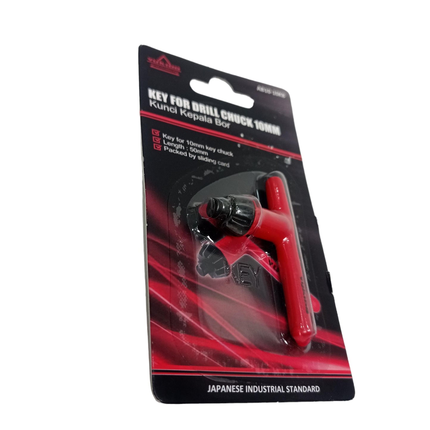 10 MM / YUKIDO Kunci Kepala Mesin Bor Hanging Drill Chuck Key Merah