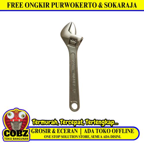 8 IN / WANLY Kunci Inggris Bago Multifungsi Adjustable Wrench
