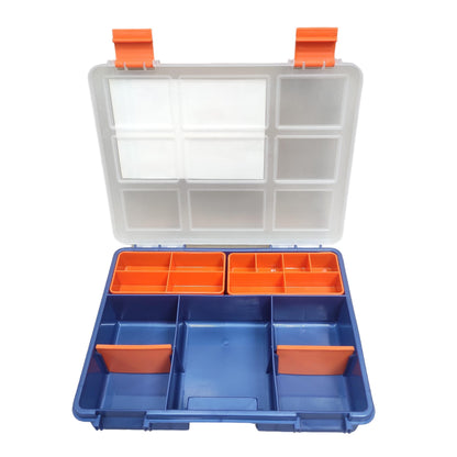 29 CM x 22 CM x 6 CM / KENMASTER1447 Tool Organizer Box Kotak Perkakas