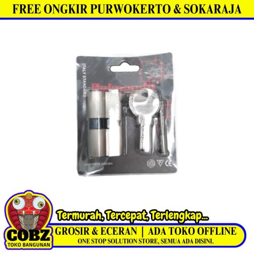 BELMONDO Silinder Anak Kunci Pintu Cylinder Lock Besar + 4 Kunci Set