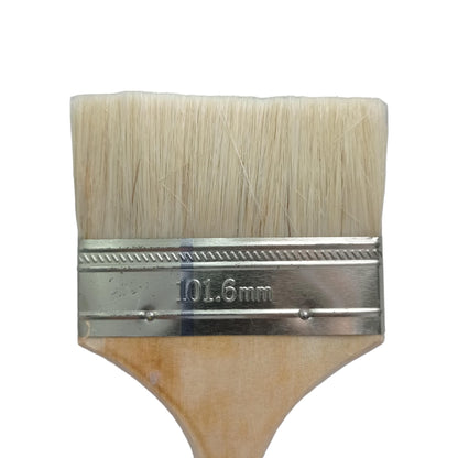 4 IN / GILBERT Kuas Cat Tembok Kayu Besi Air Acyrlic Paint Brush