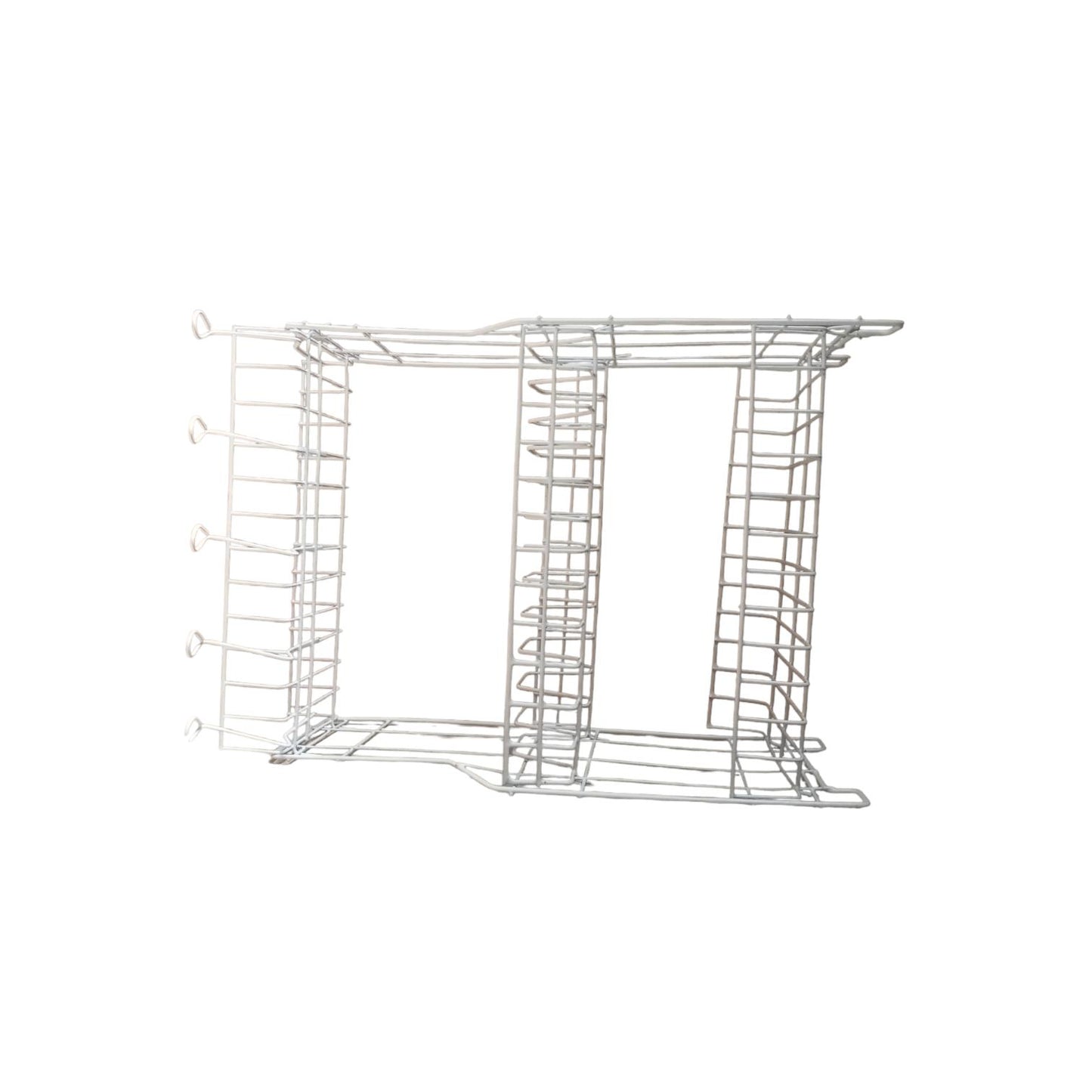 3 SUSUN / SELO RPL03 Rak Dapur Tempat Piring Gelas Stainless Putih Set
