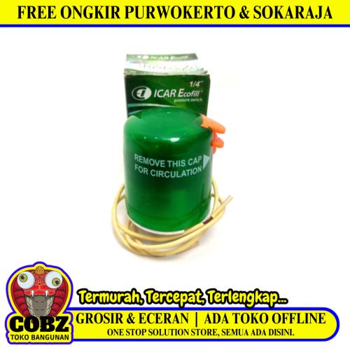 1/4 IN / ICAR I-MAYA Otomatis Pompa Air Pressure Switch Control