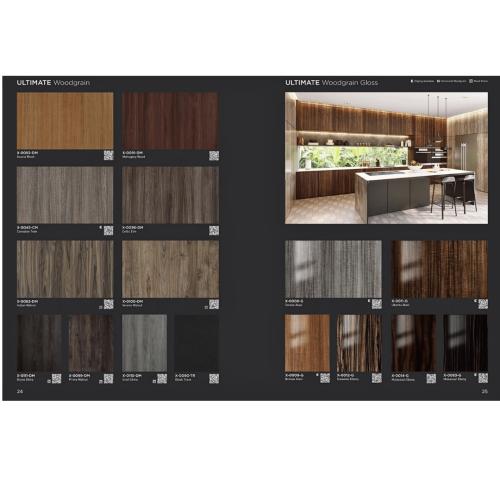 122 CM x 244 CM / TACO ULTIMATE WOOD GRAIN / PATTERN VC HPL Lembar