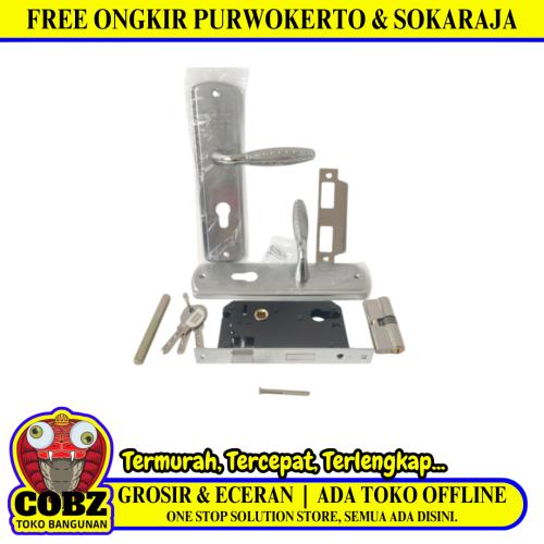 TOP GRANDE TX 1906  Handle Door Lock Tarikan Handle Kunci Pintu Tanggung Set