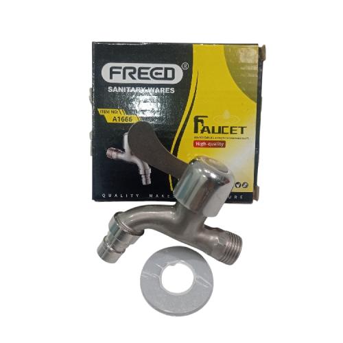 1/2 IN / FREED A1666 Kran Air Taman Kamar Mandi Mesin Cuci Stainless
