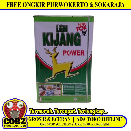 10KG/KIJANG Lem Kuning Aibon Untuk Kayu Plastik Karet Kulit Kaleng