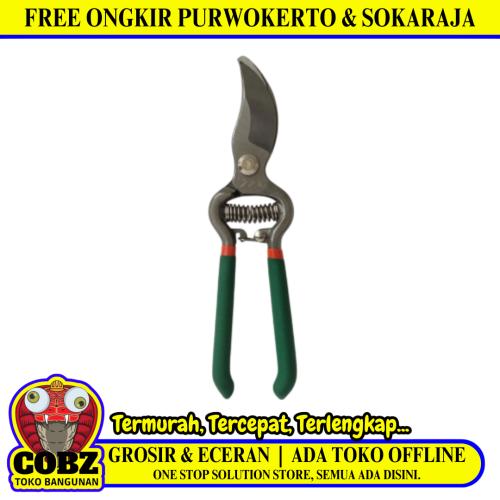 8 IN / MUBEO ADLLER ML-J02 Gunting Dahan Bengkok Ranting Tanaman Pruning Shears Gagang Fiber
