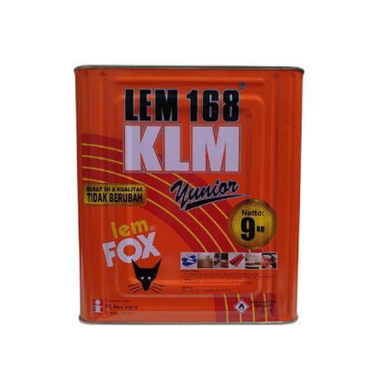 9 KG / FOX YUNIOR Lem Kuning Aibon Untuk Kayu Plastik Karet Kulit Kaleng