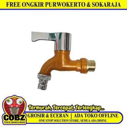 1/2 IN / HOM HBABD02 Kran Air Tembok Taman Kamar Mandi Plastik PVC