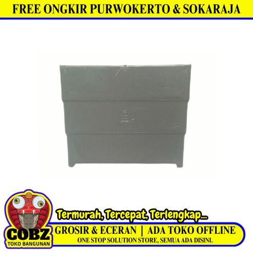 4 IN / TM Dop Cap Tutup Sambungan Fitting Talang Kotak PVC