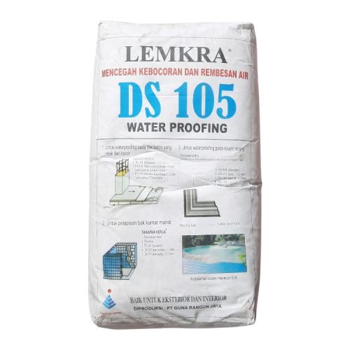 30 KG / LEMKRA DS 105 Semen Waterproofing Pelapis Anti Bocor Putih Sak