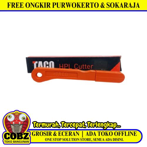TACO Cutter HPL Pemotong Mika Plastik Folding Knife