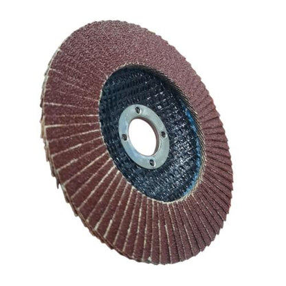 4 IN x GRIT 120 / CARNIVOR Flap Disc Mata Gernda Amplas Susun Kipas