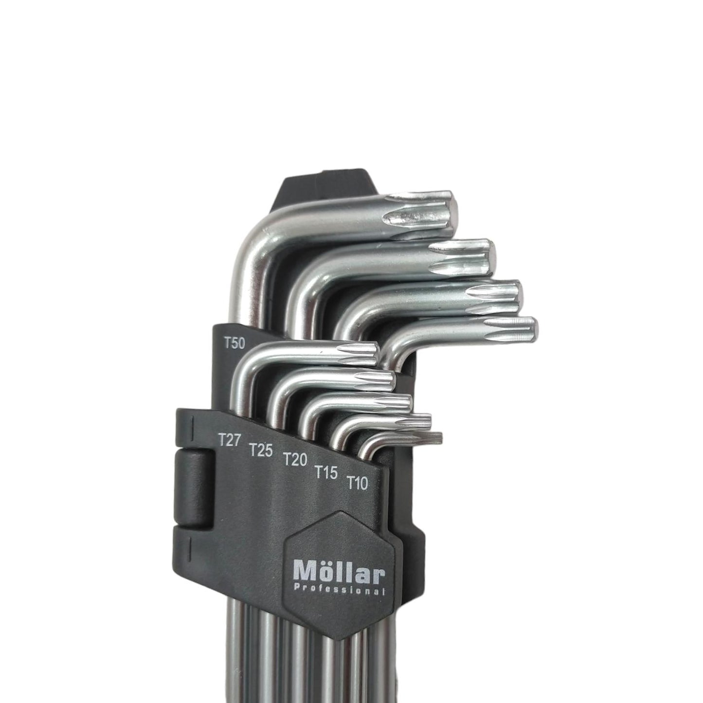 10 MM-50 MM / MOLLAR Kunci L Bintang Torx Key Gagang Panjang 9 Pcs Set