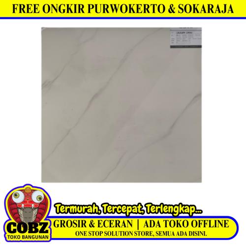 60 CM x 60 CM / COVE CALACATTA CLASSIC Granit Lantai Rumah Glossy Dus