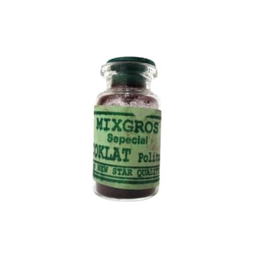 50 GR/ CAP NEW STAR QUALITY Pigmen Warna Campuran Plitur Bubuk Coklat