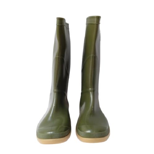 NO 42 / AP ORCA Sepatu Boot Kebun Pabrik Proyek Safety Karet Hijau Set