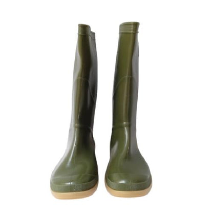 NO 42 / AP ORCA Sepatu Boot Kebun Pabrik Proyek Safety Karet Hijau Set